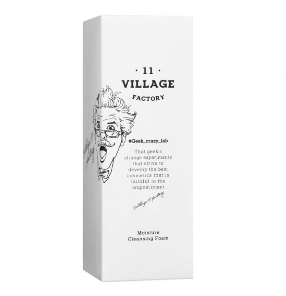 Увлажняющая пенка с экстрактом корня когтя дьявола Village 11 Factory Moisture Cleansing Foam, 150 мл