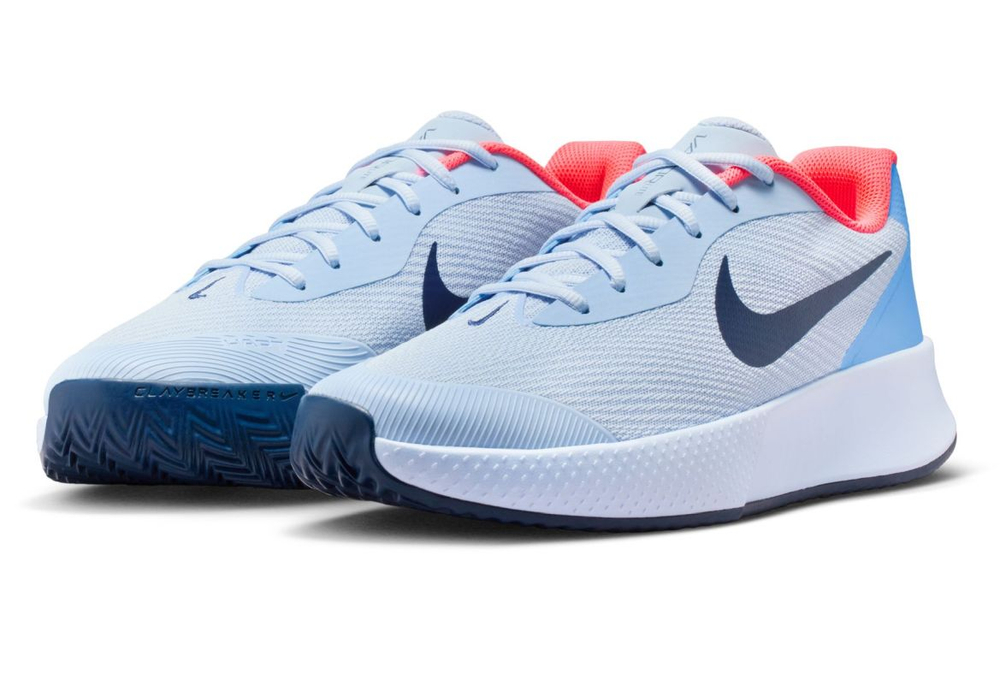 Мужские теннисные кроссовки Nike Vapor Lite 3 Clay - hydrogen blue/midnight navy/hot lava
