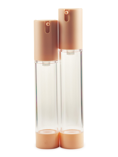 Вакуумный диспенсер бежевый 10-30 мл