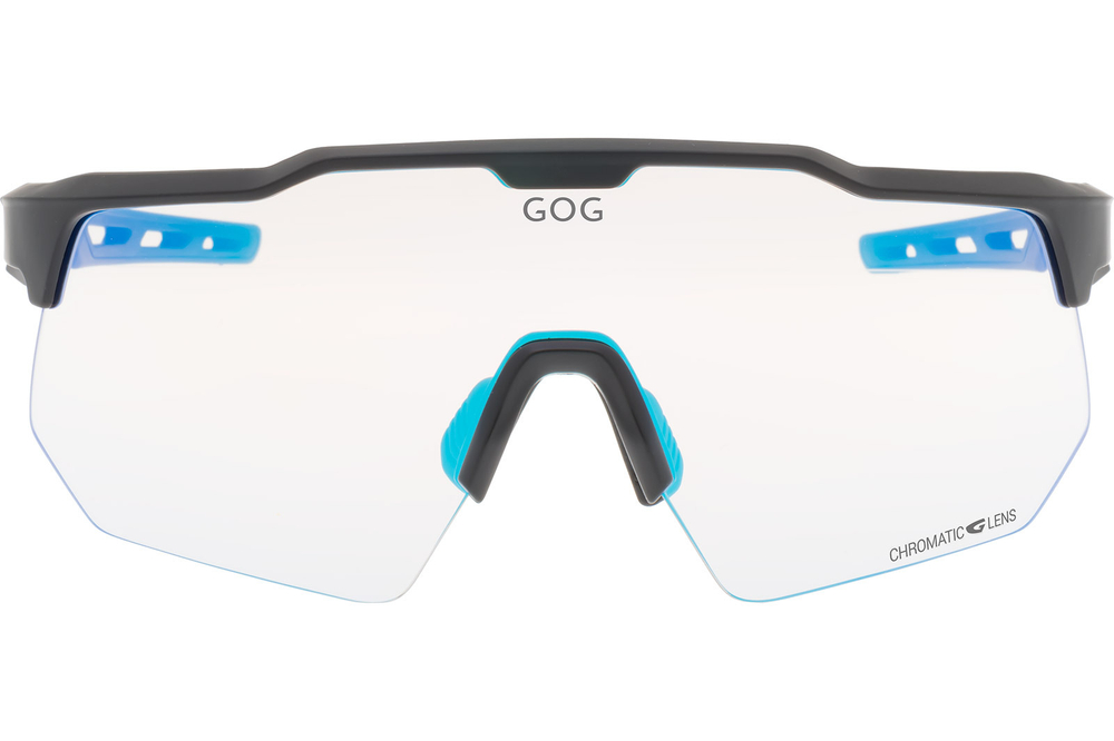 Спортивные очки GOG Loki / Matt Black / Photochromic White-Blue Lens