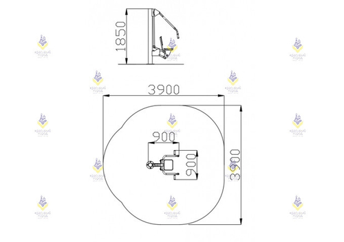 Уличный Тренажер «Жим»