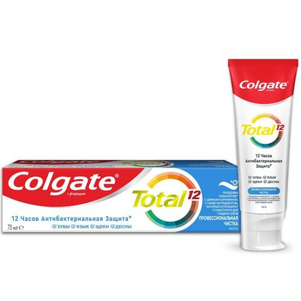 Colgate З/п. TOTAL Проф.Чистка 75 мл *12*48 / 3456