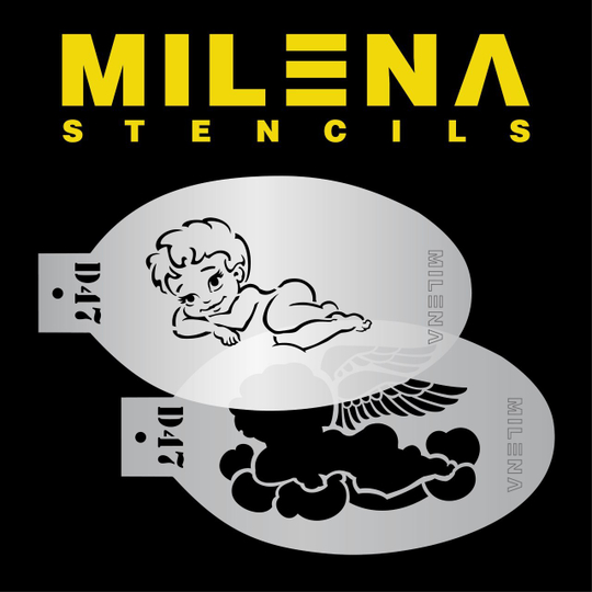 Трафарет Milena D47