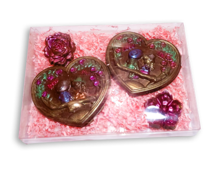Лучший подарок Шоколад ручной работы "Сердце" 30гр Для самых любимых