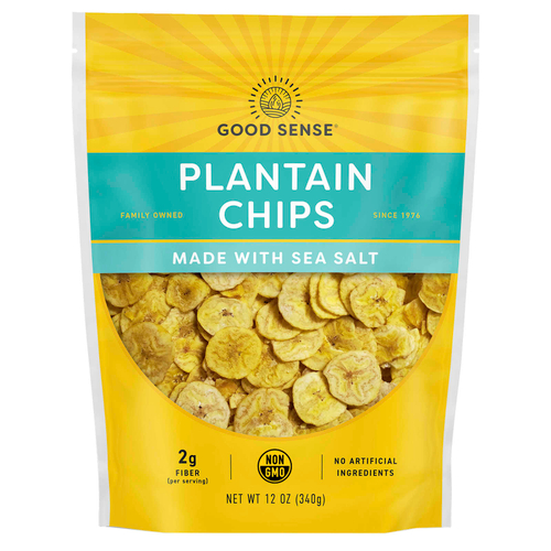 Good Sense, чипсы подорожника, с морской солью, 340 г (12 унций)