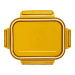 Контейнер для хранения и переноски продуктов 1040 мл янтарного цвета