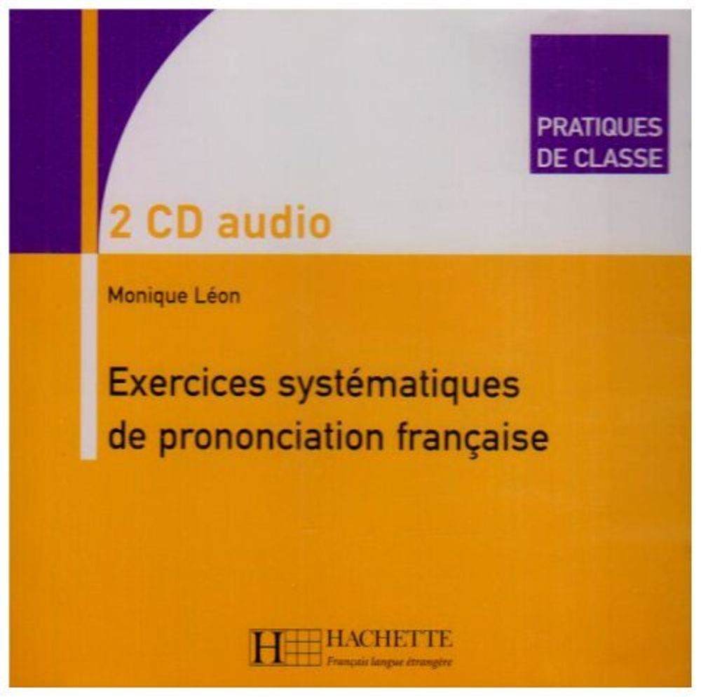 Exercices systematiques de prononciation francaise CD audio