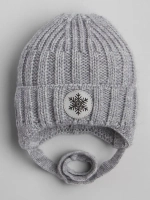 Шапка зимняя вязаная для малышей