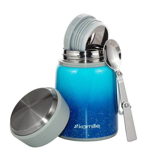 Термос пищевой 530 мл. из нержавеющей стали Kamille KM-2096