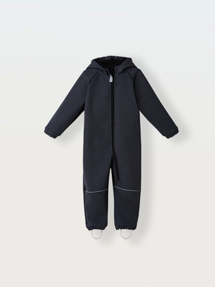 168-333 Комбинезон софтшелл (графит меланж)