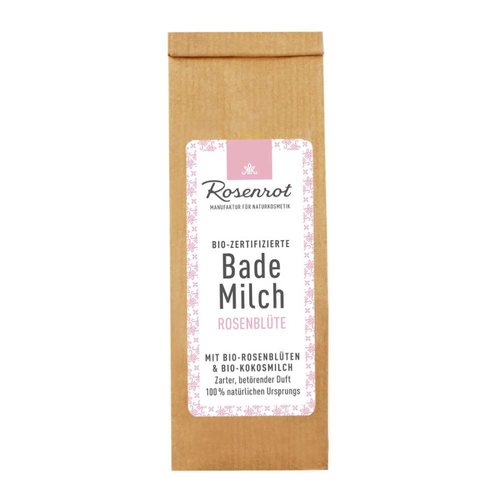 Молочко для ванны Rosenrot с цветками розы и органическим кокосовым молоком, 150 гр
