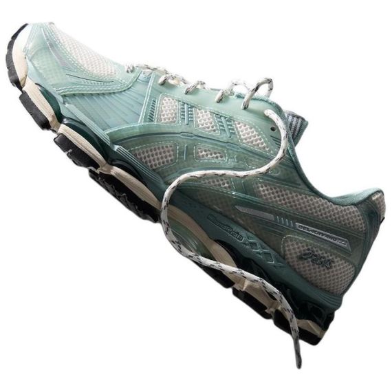 Asics Гель Kayano 12,1 Беговые кроссовки Низкие Бело-зеленые Мужские