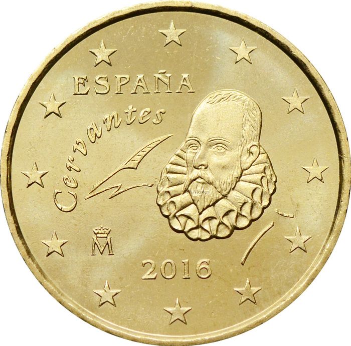 10 евроцентов 2016 Испания (10 euro cent)