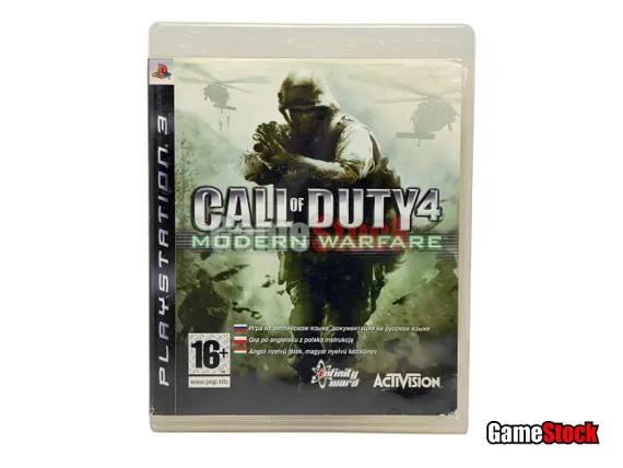 PS3 Call of Duty 4: Modern Warfare (Б/У, Английская версия, BLUS-30072)