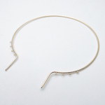 Основа для колье, цвет золото, толщина основы 2,2 мм, цена за 1 шт