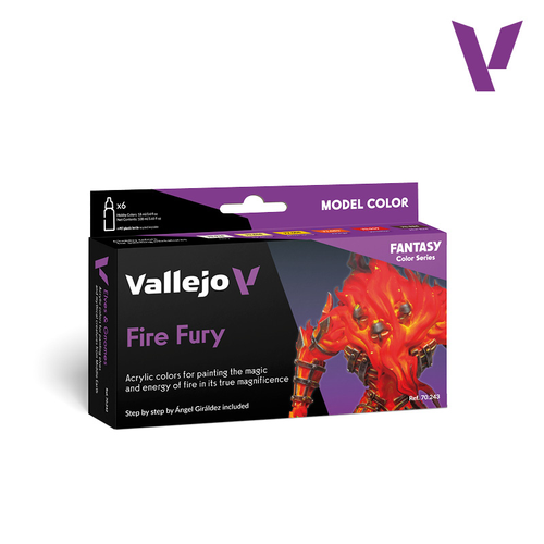 Model Color Set: Fire Fury - Fantasy Color Series