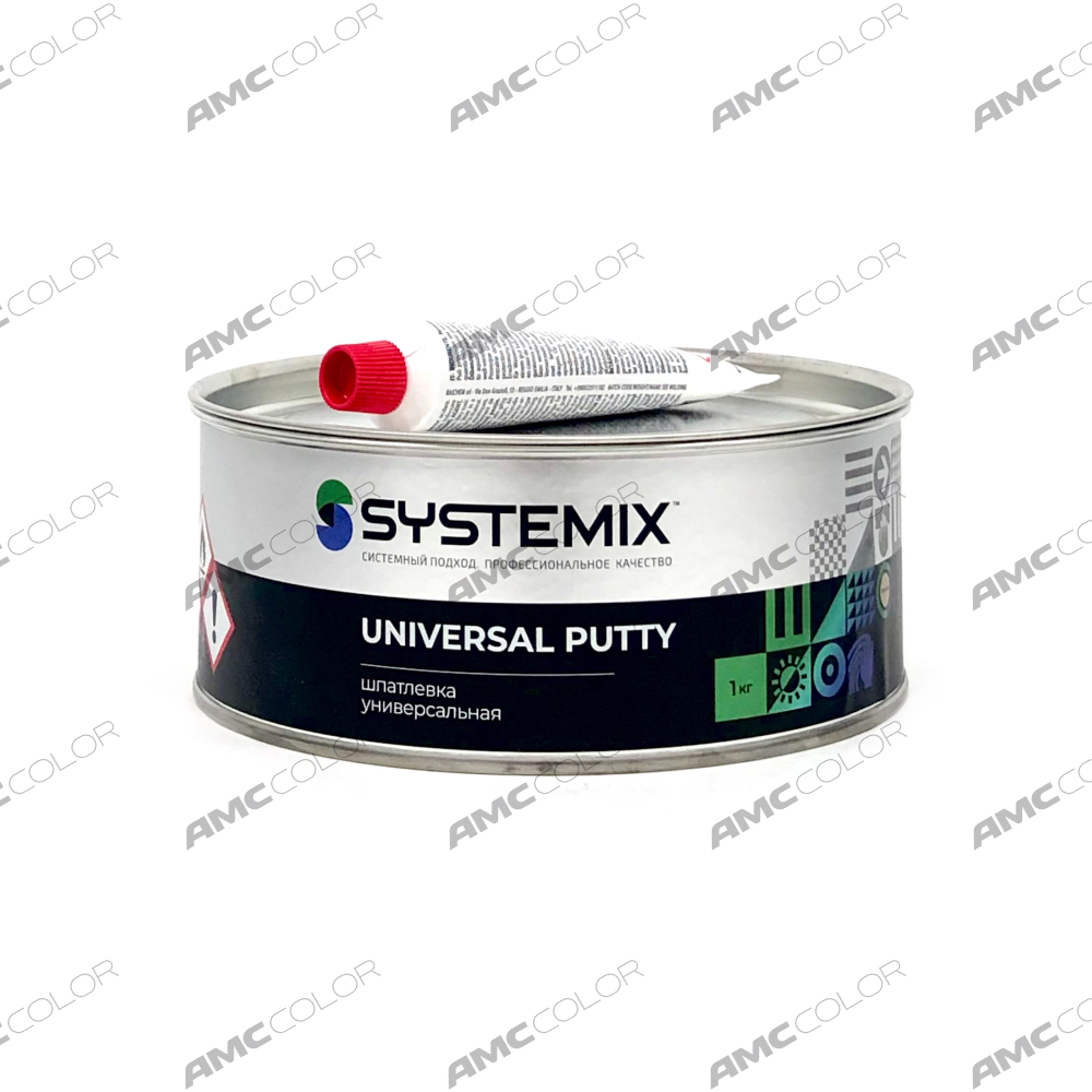 SYSTEMIX Шпатлевка Universal putty универсальная 1,0кг