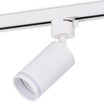 Donel, св-к трековый, цвет БЕЛЫЙ, D55хH155мм, под лампу GU10, IP20, серия: DN02