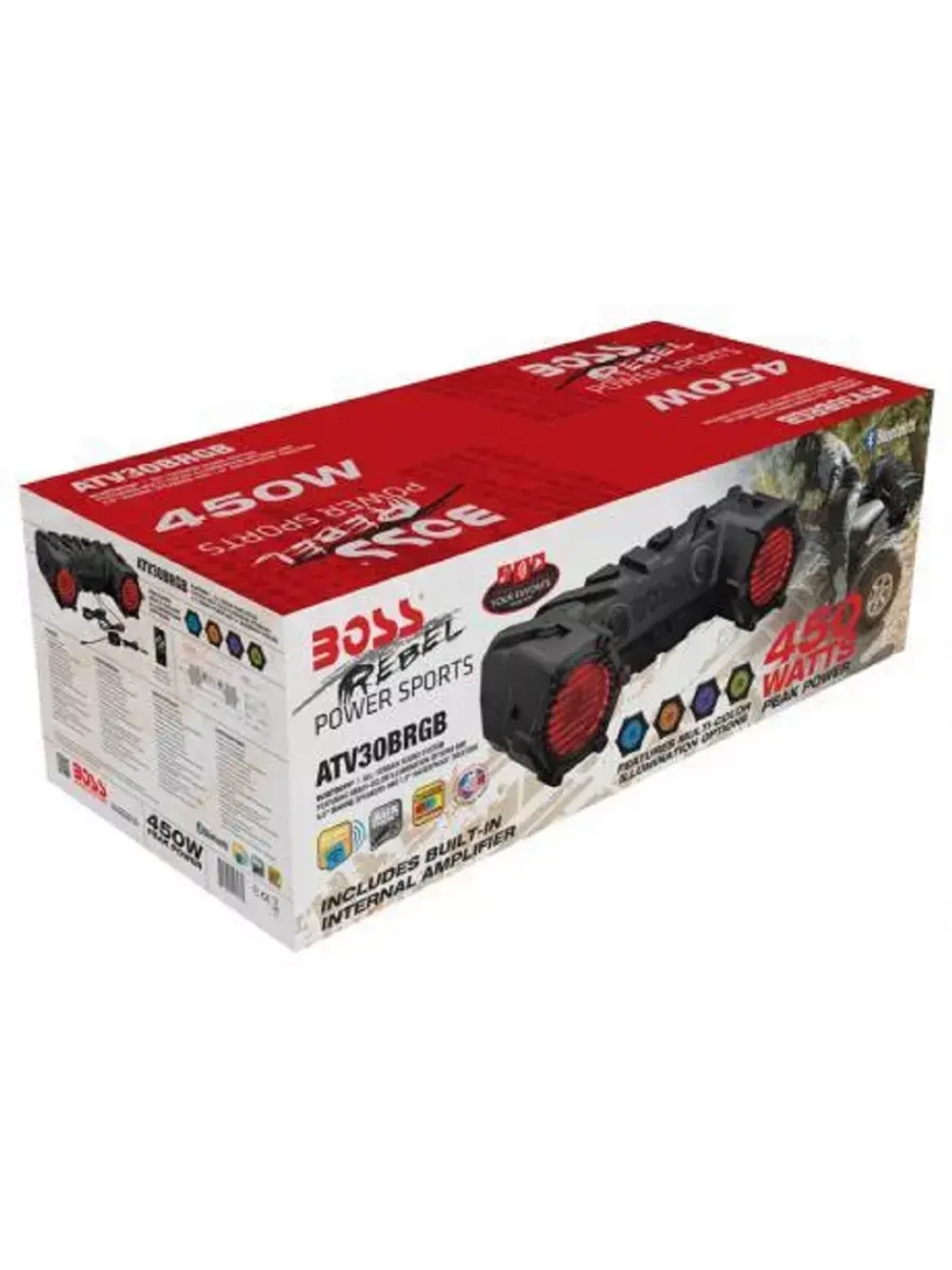 Аудиосистема Boss Audio ATV30BRGB, 450 Вт, 6.5"
