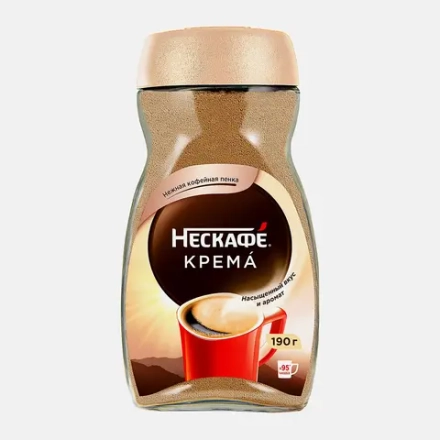 Кофе растворимый Нескафе Классик Крема 190г