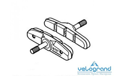 Тормозные колодки обод Shimano S70T