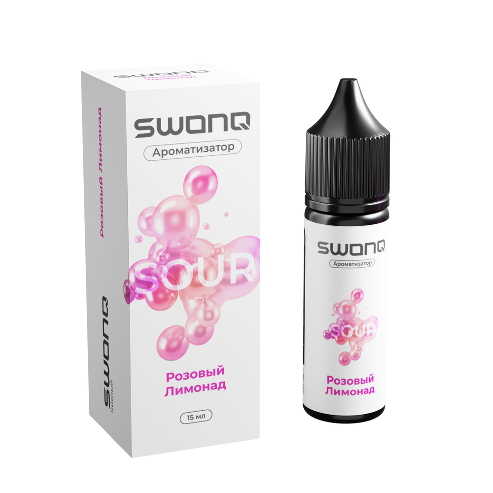 Swonq Cluster Sour Розовый лимонад 30мл купить в Москве с доставкой по России