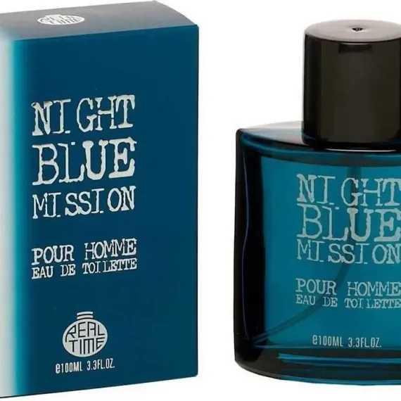 Ночная миссия Real Time Night Blue Mission EDT 100 мл