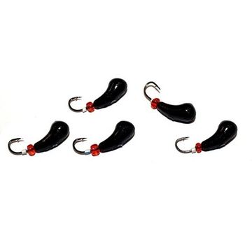 Мормышка свинцовая УРАЛКА с трубкой и бисером 03.0/3