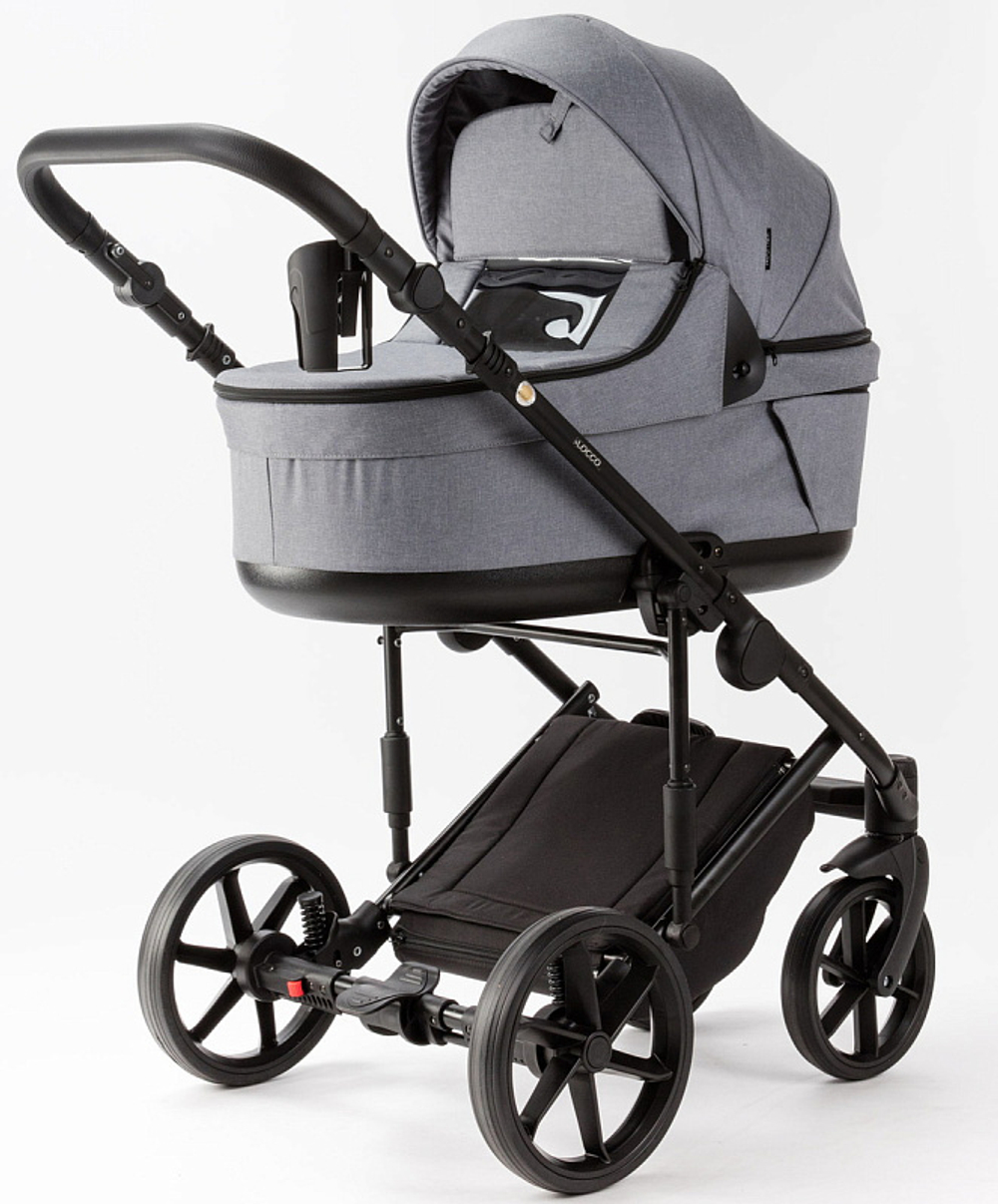 Детская коляска Adamex Locco Light 2 в 1 LL-TK60 TIP (СЕРЫЙ)