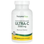NaturesPlus, Ultra-C, 2000 мг, 90 таблеток