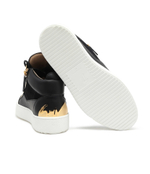 Кожаные кроссовки Giuseppe Zanotti - черный(RM30056)