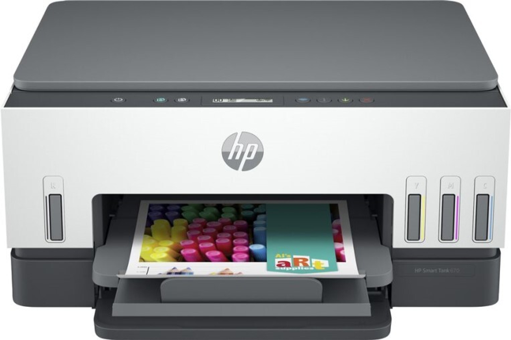 МФУ струйное цветное HP Smart Tank 670