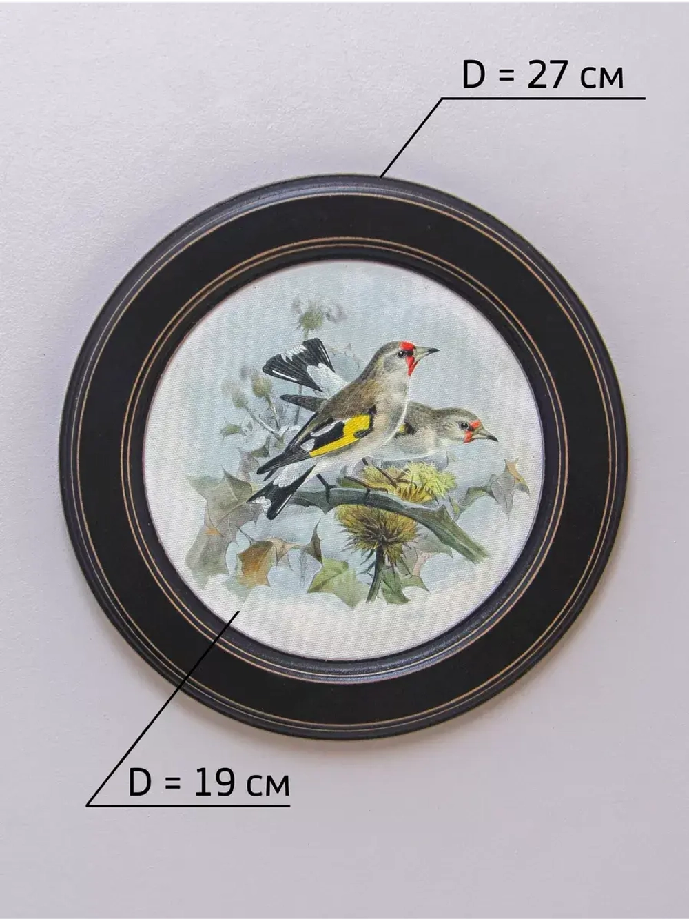 Картина на стену интерьерная на холсте 27 см