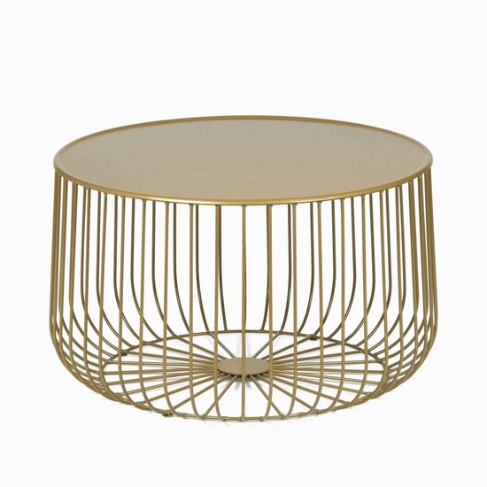 Кофейный стол Flat cage диаметр 65