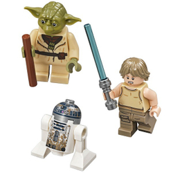 LEGO Star Wars: Хижина Йоды 75208 — Yoda's Hut — Лего Звездные войны Стар Ворз