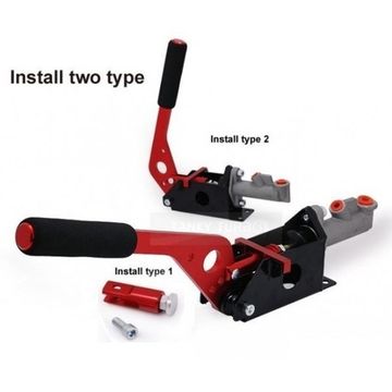 Ручной тормоз гидравлический универсальный красный