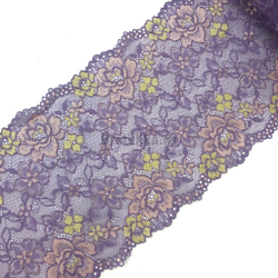Кружево эластичное лаванда 16,5 см