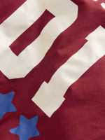 Бомбер для девочки Next E25-217, Бордовый, Бежевый