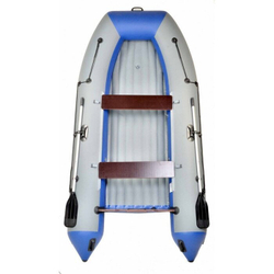 Лодка ПВХ REEF 360НД + 2х-тактный лодочный мотор SHARMAX SM9.9HS