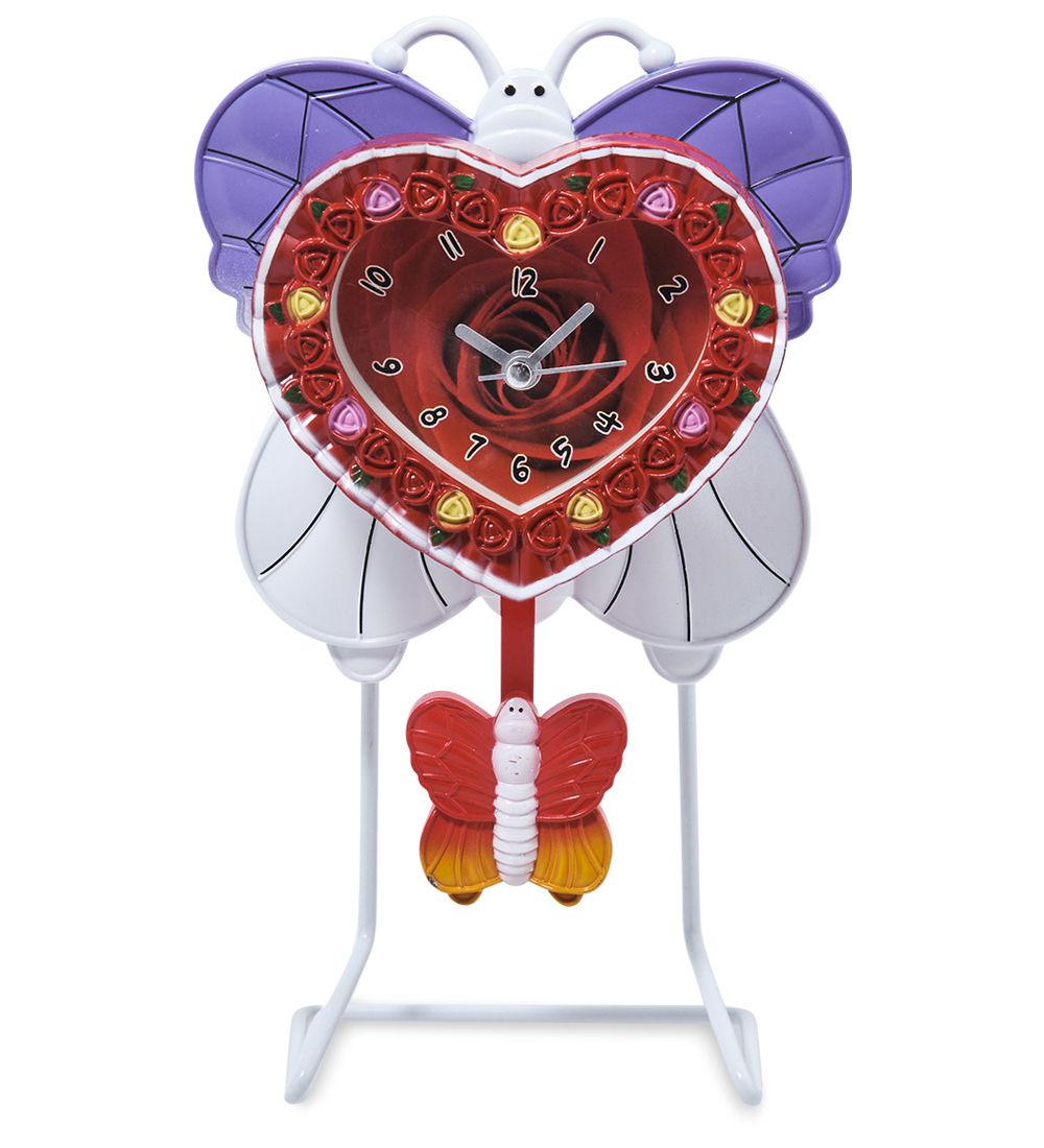 CL-55/1 Часы «Бабочка» красный