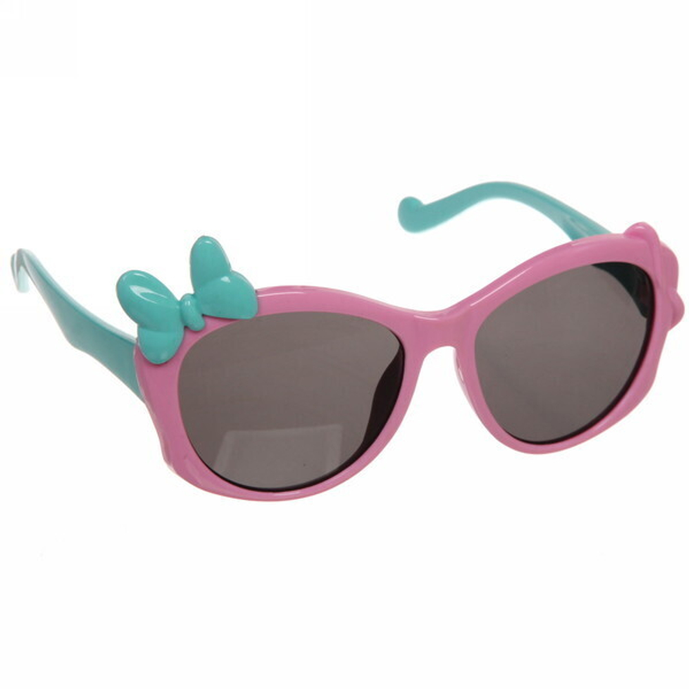 Очки солнцезащитные детские «Sunshine», бантик, микс цветов