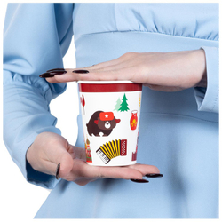 Стакан Русский Стиль 250мл 6шт