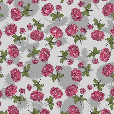 Seamless pattern of flowers.