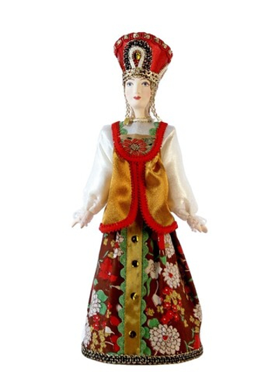 Кукла коллекционная Русская красавица.
