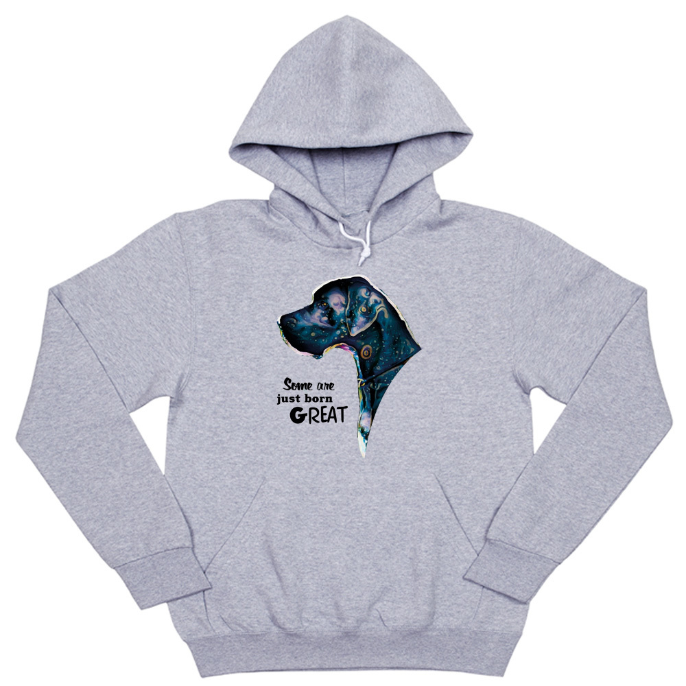 Толстовка "Дог - Born Great"