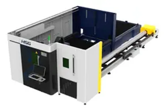 Базовый широкоформатный лазерный станок HSG Laser серии GFC для резки листового металла
