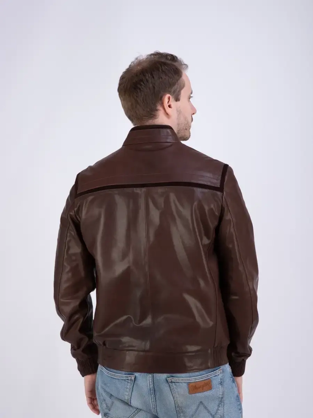 Куртка мужская  из натуральной кожи