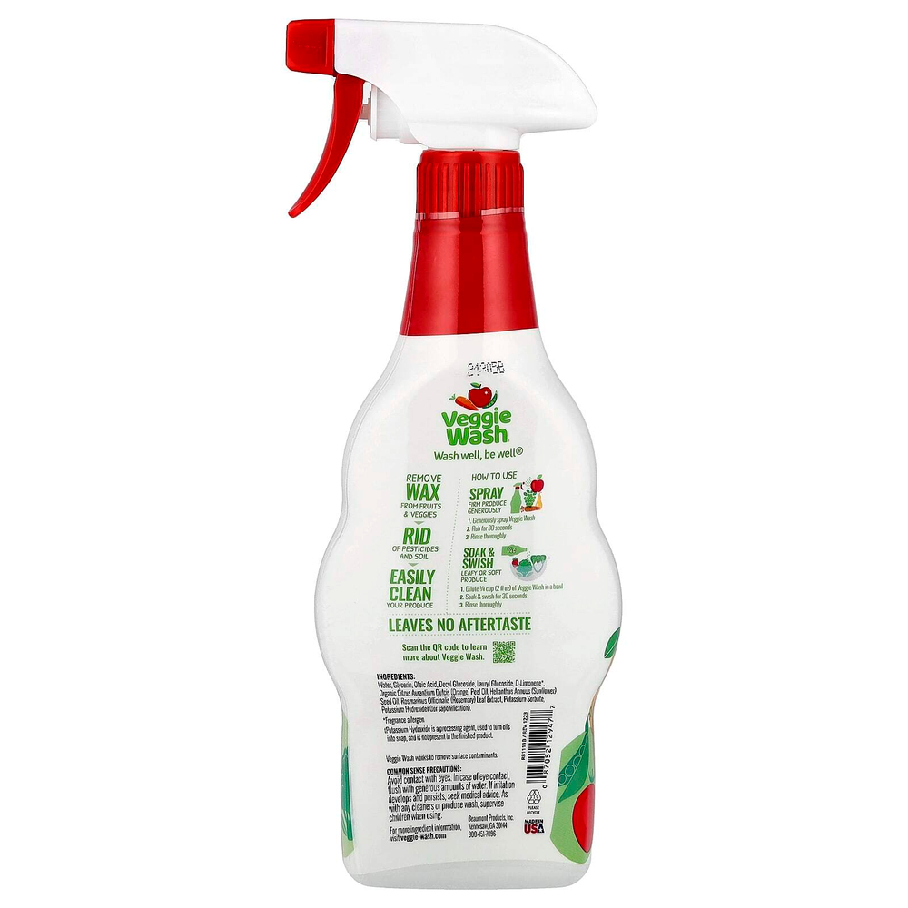 Citrus Magic, Veggie Wash, 473 мл (16 жидк. унц.)