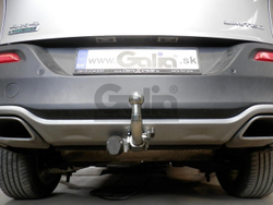 Оцинкованный фаркоп на Jeep Cherokee KL 2014-2018 (без электрики), Galia J013A