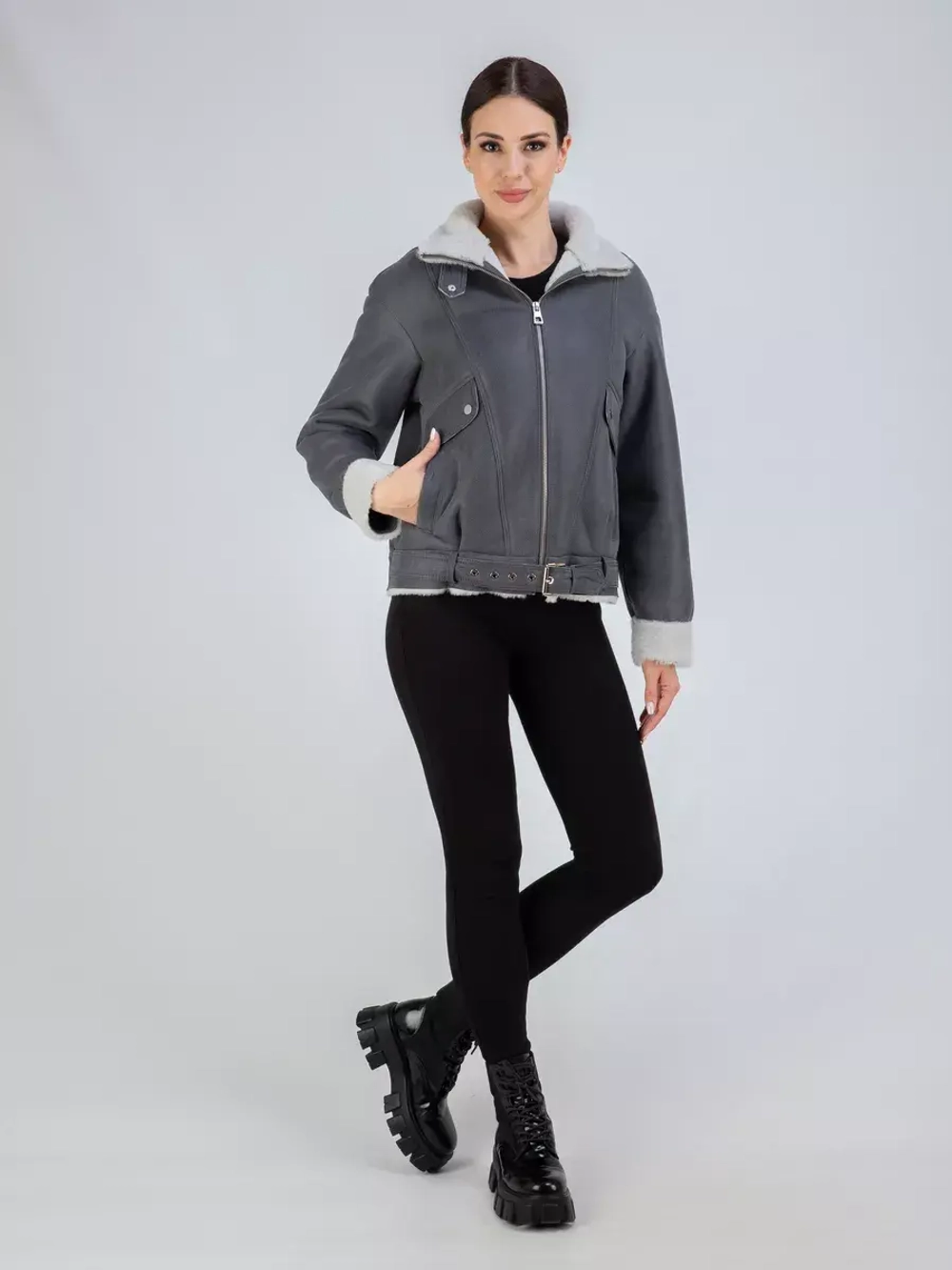 Дубленка зимняя натуральная Турция